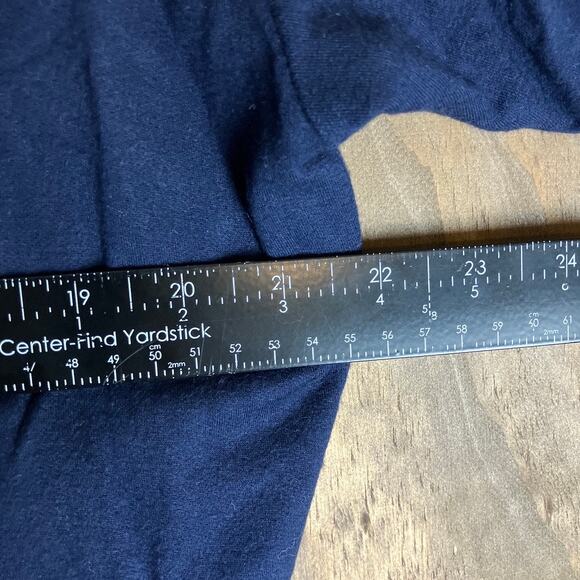 Lou & Grey Womens Sweater Navy Blue Cowl Neck Long Sleeve Soft Stretch XSmall - Picture 8 of 12